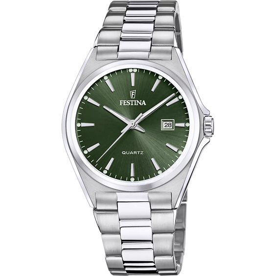 Watch Festina Man Classic in Steel F20552/4 - F20552/4